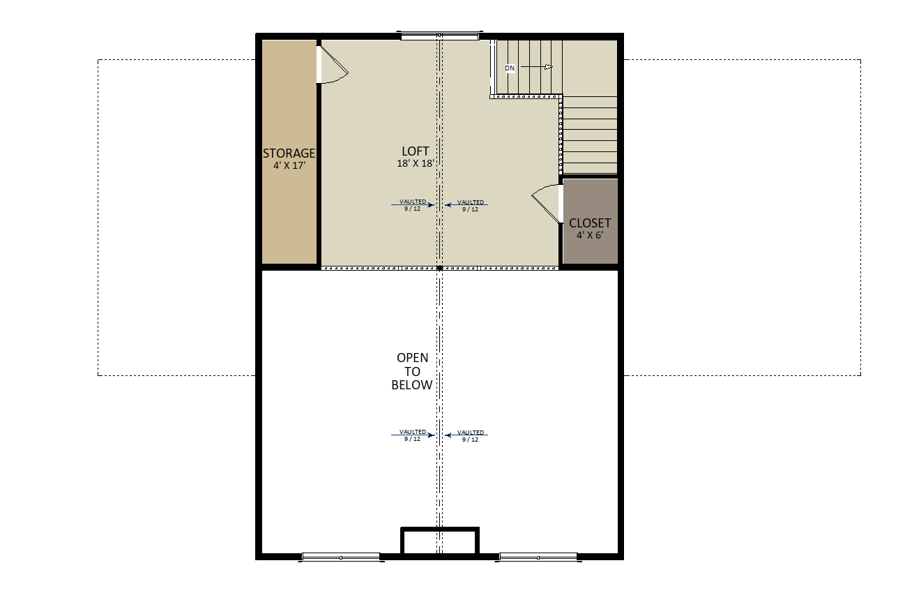 Chippewa Second Floor Floor Plan
